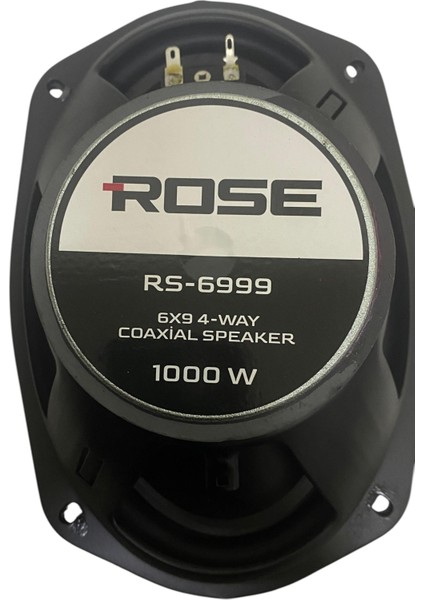 1000W 6 x 9" 4 Yollu Koaksiyel Hoparlör - Telli Kapaklı 2li Set fiyatları