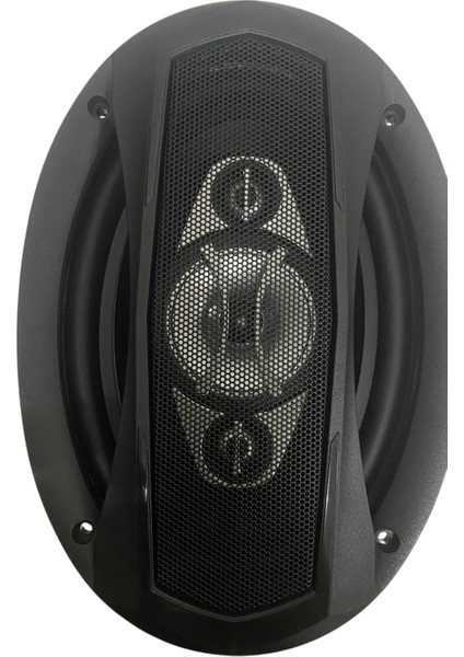 1000W 6 x 9" 4 Yollu Koaksiyel Hoparlör - Telli Kapaklı 2li Set modelleri