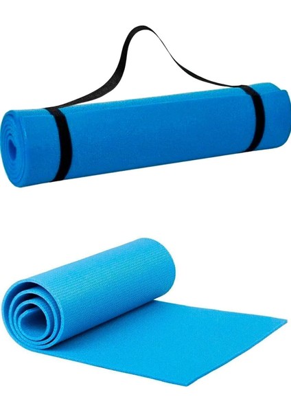 Pilates Minderi Yoga Minderi Taşıma Askılı Pilates Minderi Pilates Matı Yoga Matı 6 mm Özel Dolgu