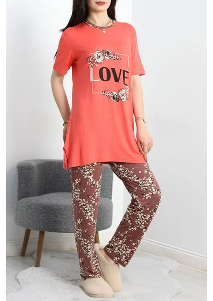 Seka Ringviskon Pijama Takımı Narçiçeği - 50632.1931.