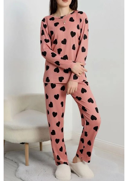 Seka Pegasus Alt Üst Aynı Pijama Takımı Pudrasiyah - 50749.1048.
