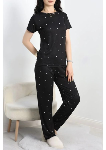 Seka Alt Üst Pegasus Pijama Takımı Siyahkalpli - 50419.1048.