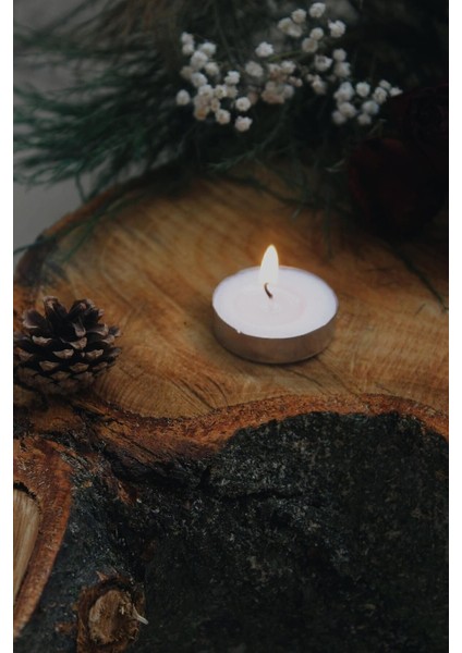 Beyaz Tealight 90'lı, Kokusuz, 3 Saat Dayanıklı, Yüksek Kalite, Mum ve Kandil Için fiyatları