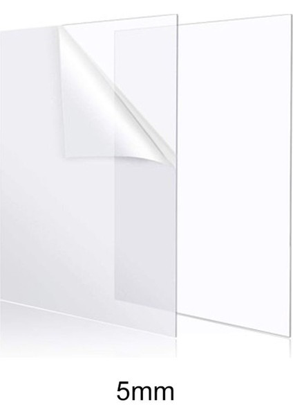 5mm Şeffaf Özel Ölçü Pleksi Turuncu Renkli Parlak Yüksek Kalite