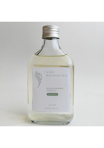 Bulaşık Makinesi Parlatıcı - Konsantre Vegan Doğal Bitkisel 1 litreye denk