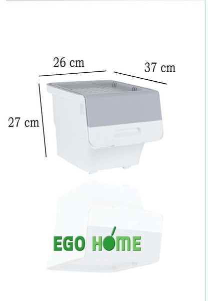 Tekerlekli 12 Lt Çok Amaçlı Organizer Kutu Patates, Soğan, Oyuncak ve Eşya Saklama modelleri