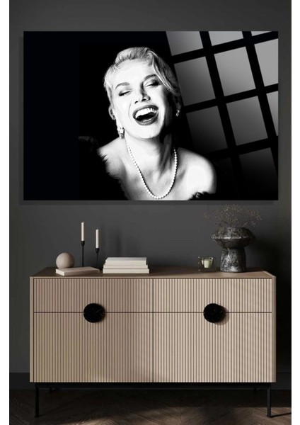 Siyah Beyaz 4mm Dayanıklı Temperli Yüksek Çözünürlük Cam Tablo