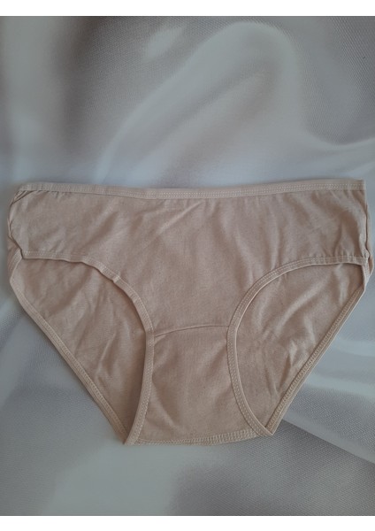 Ten Rengi %95 Pamuk Cotton %5 Elastan Büyük Beden Kadın Rahat Kullanışlı Külot