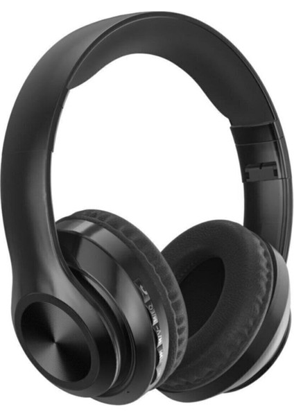 P68 Mikofonlu Sd Kart Girişli Fm Radyolu Bluetooth 5. 0 Kulak Üstü Kulaklık