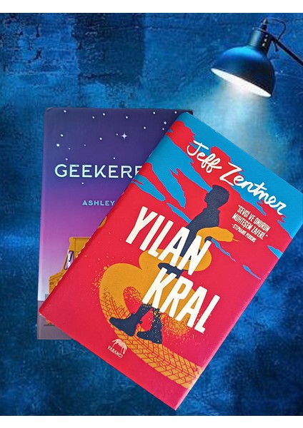 Yılan Kral + Geekerella - Ashley Poston (Ciltli) 2'li Set