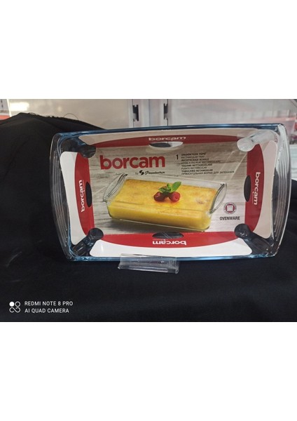 Dikdörtgen Midi Borcam Fırın Kek Kalıbı, Ölçülere Dikkat!