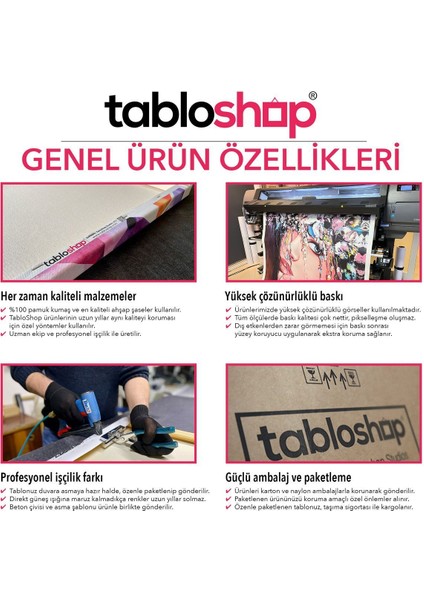 Yeşil Gelincikler Tablosu, Estetik Duvar Dekoru, Sanat ve Doğa Uyumu
