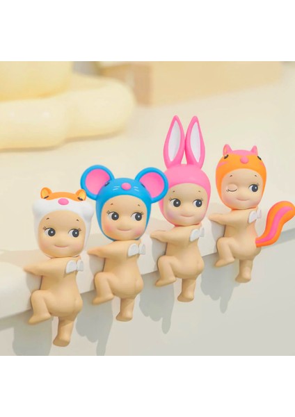Orijinal Sonny Angel Hippers Looking Back – 20TH Anniversary Mini Figür | Fancy Space