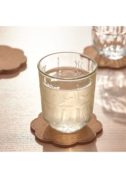 Mantar Desenli 4’lü Bardak Altlığı Seti, Şık ve Kullanışlı Mutfak Aksesuarı