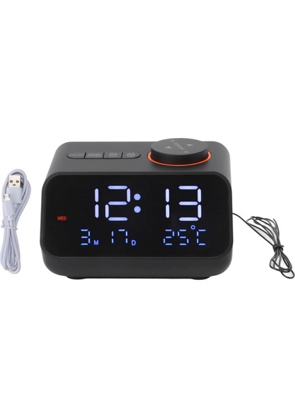 Fm Radyo Led Dijital Çalar Saat, Elektronik Saat, Sıcaklık- Nem- Takvim Göstergeli Saat fiyatları