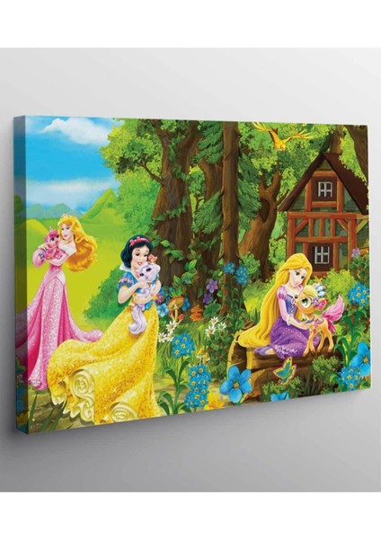 Renkli Çocuk Odası Dekoratif Kanvas Tablo, Şık ve Eğlenceli Dekorasyon Parçası fiyatları