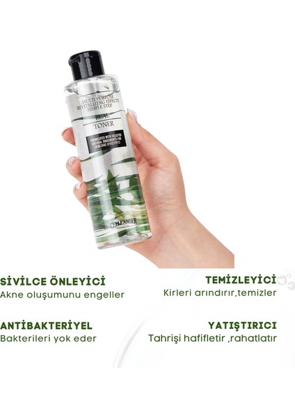 Çay Ağacı İçeren Sivilce Karşıtı Tonik modelleri