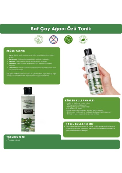 Çay Ağacı İçeren Sivilce Karşıtı Tonik fırsatları