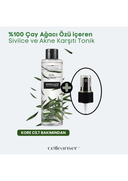 Çay Ağacı İçeren Sivilce Karşıtı Tonik indirimleri