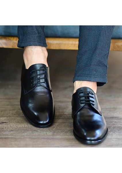 Hakiki Deri, Klasik Model, 4 Mevsim, Iç Dış Deri Erkek Ayakkabı