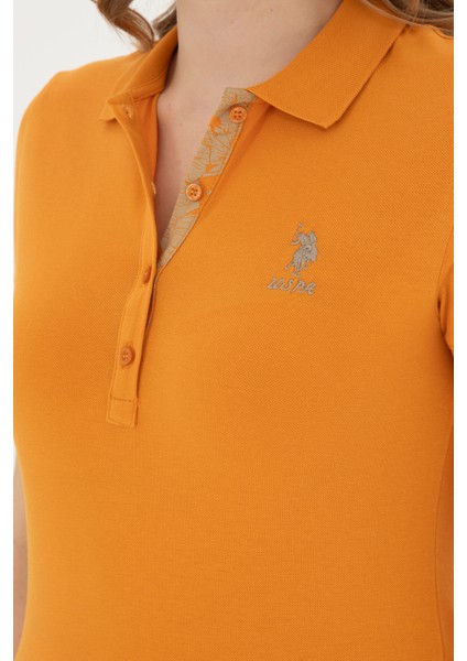 Kadın Kiremit Tişört Basic 50280060-VR031