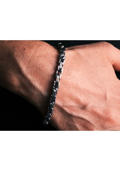 Saaden Erkek Çelik Kral Bileklik fiyatları