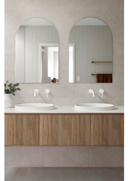 100X60 cm Kubbe Ayna, Dekoratif Ayna, Konsol ve Hol Aynası, Zarif Tasarım fırsatları