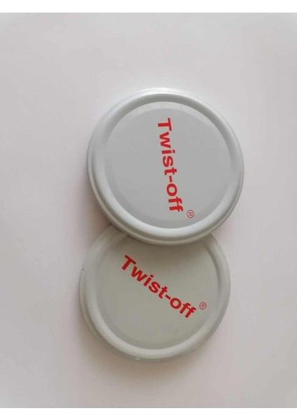 50 Adet Konserve ve Kavanoz Kapağı, 500ML-1000ML Uyumlu, Gri Renkli Set