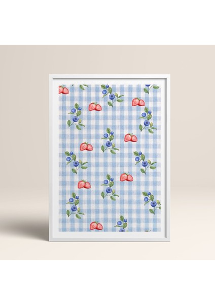 Beyaz Ahşap Çerçeveli Tek Parça Poster Tablo TK/1028 fiyatları