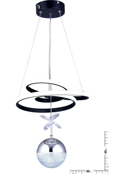 Modern Siyah Tek Top Avize, Şık ve Sade Aydınlatma Çözümü fiyatları