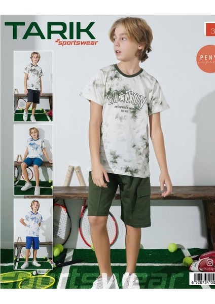 Erkek Çocuk T-Shirt Şort Ikili Takım