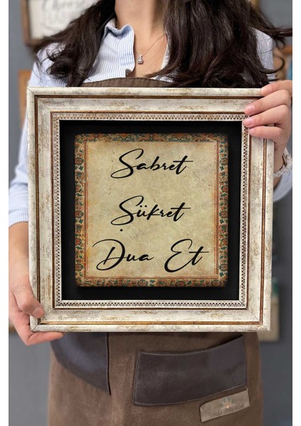 Renkli Taş Duvar Dekoru 30X30 Cm, Ilham Verici ve Şık Tasarım