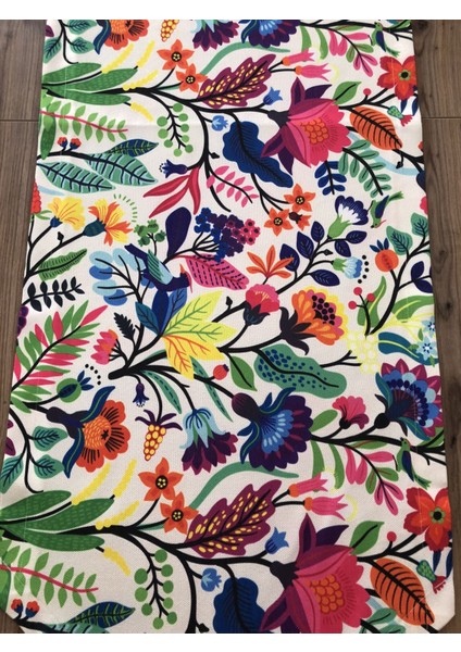 Otantik Renkli Çiçek Desenli Runner modelleri