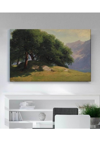 Çok Renkli Ceviz Ağacı Kanvas Tablo, Sanat Dolu Dekorasyon Parçası fiyatları