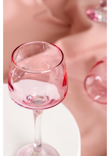 Pembe 6'lı Ayaklı Kahve Yanı Su Bardağı Seti 80 Cc, Zarif ve Şık Tasarım fiyatları