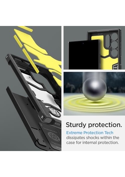 Galaxy S24 Ultra Kılıf Tough Armor Black - ACS07300 fiyatları