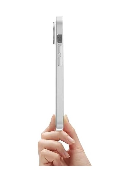 Labs iPhone 15 Taofit Manyetik Yarı Saydam Metal Çerçeveli Kılıf (Beyaz) fiyatları