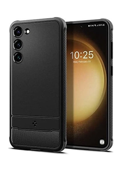 Galaxy S23 Kılıf Rugged Armor Matte Black - ACS05711 fiyatları