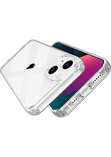 Apple iPhone 13 Mini Air Için Hybrid Kılıf, Şeffaf modelleri