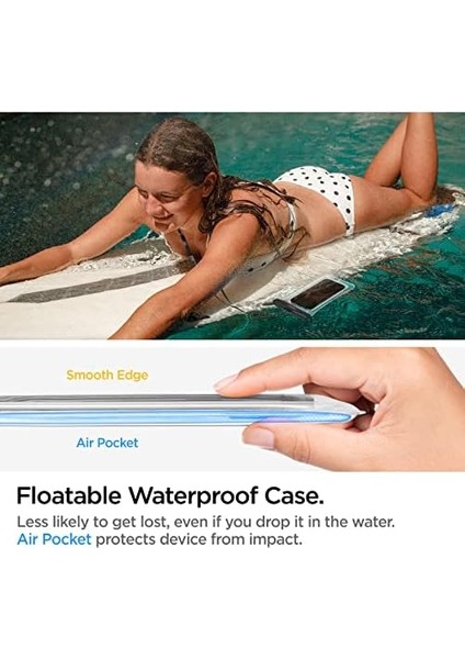 Aqua Shield Floating Waterproof Ipx8 Sertifikalı Su Geçirmez Yüzer Kılıf A610 Crystal Clear - AMP04530 fiyatları