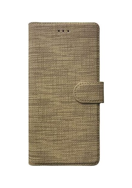 Samsung Galaxy S10 Lite Için Kılıf Fabric Book Wallet Gold [galaxy S10 Lite ile Uyumlu Kılıf - Gold] fiyatları