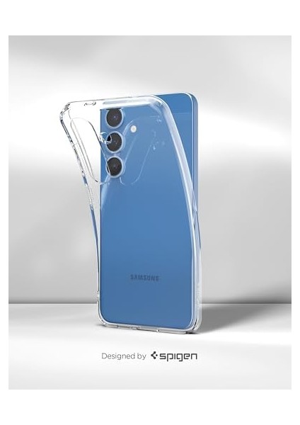Galaxy S25 Ince Kılıf Liquid Crystal Sararma Karşıtı Duraclear™ Hava Kanalı Teknolojisi™ Askeri Sınıf Koruma Crystal Clear Şeffaf Kapak - ACS08995 modelleri