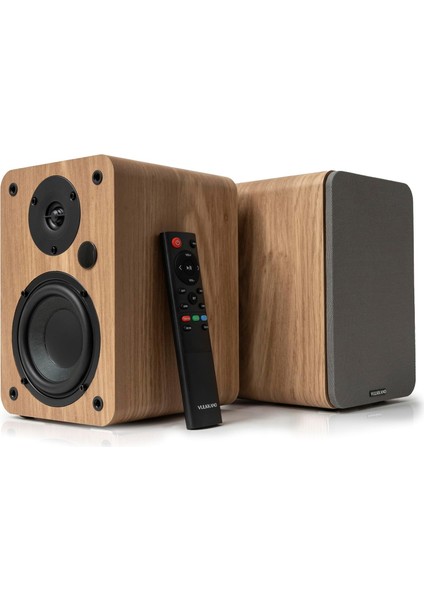 A4 Aktif Hoparlör Kahverengi