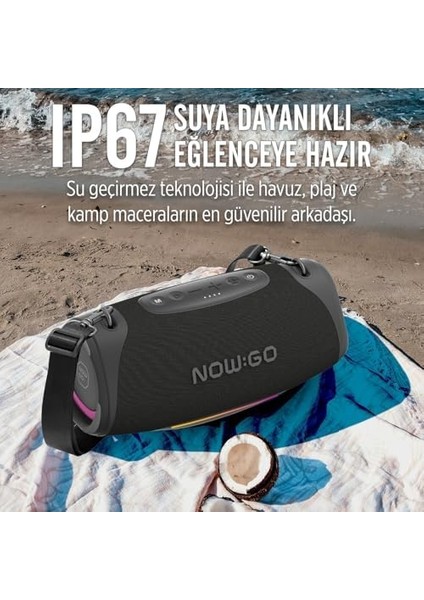 Go Storm Lite 80W Rgb Super Bass Tws Party Speaker Taşınabilir Kablosuz Bluetooth Hoparlör fiyatları