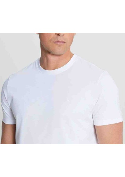 Erkek Beyaz Tişört
