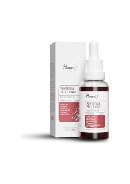 Homm Lıfe Powerfull Peel & Lıght Serum 30 ml