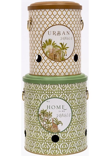 Paslanmaz Metal Sebze Kovası Seti, Pratik ve Şık Saklama Çözümü fırsatları