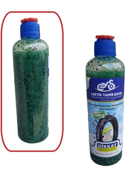 Motosiklet / Araba / Otomobil Sıvı Lastik Tamir Kiti Parçacıklı 380 ml