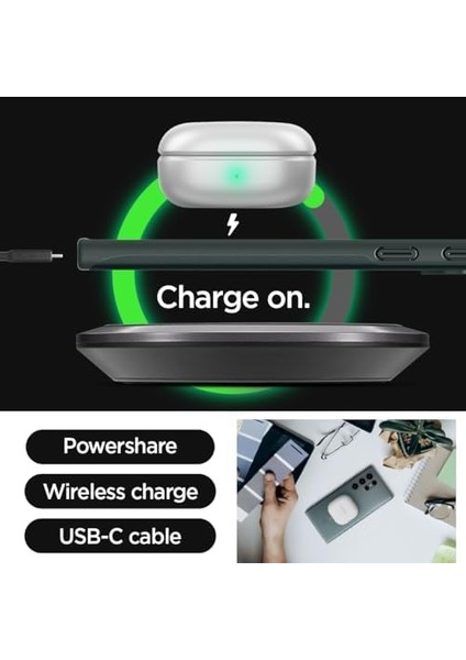 Galaxy S24 Ultra Kılıf Thin Fit Abyss Green - ACS07282 fiyatları