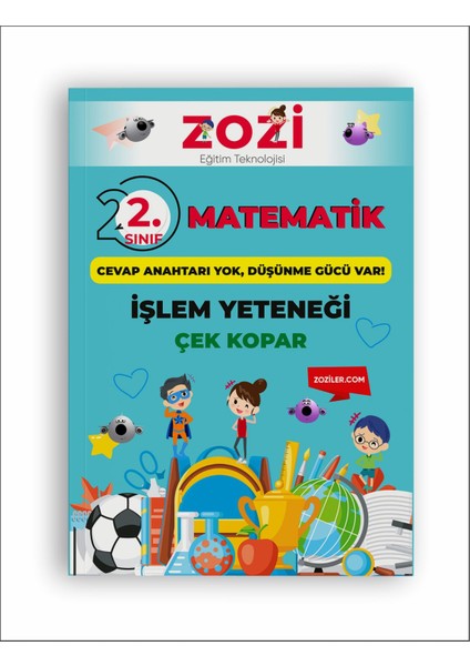 2. Sınıf Matematik Işlem Yeteneği – Çek Kopar Kitap
